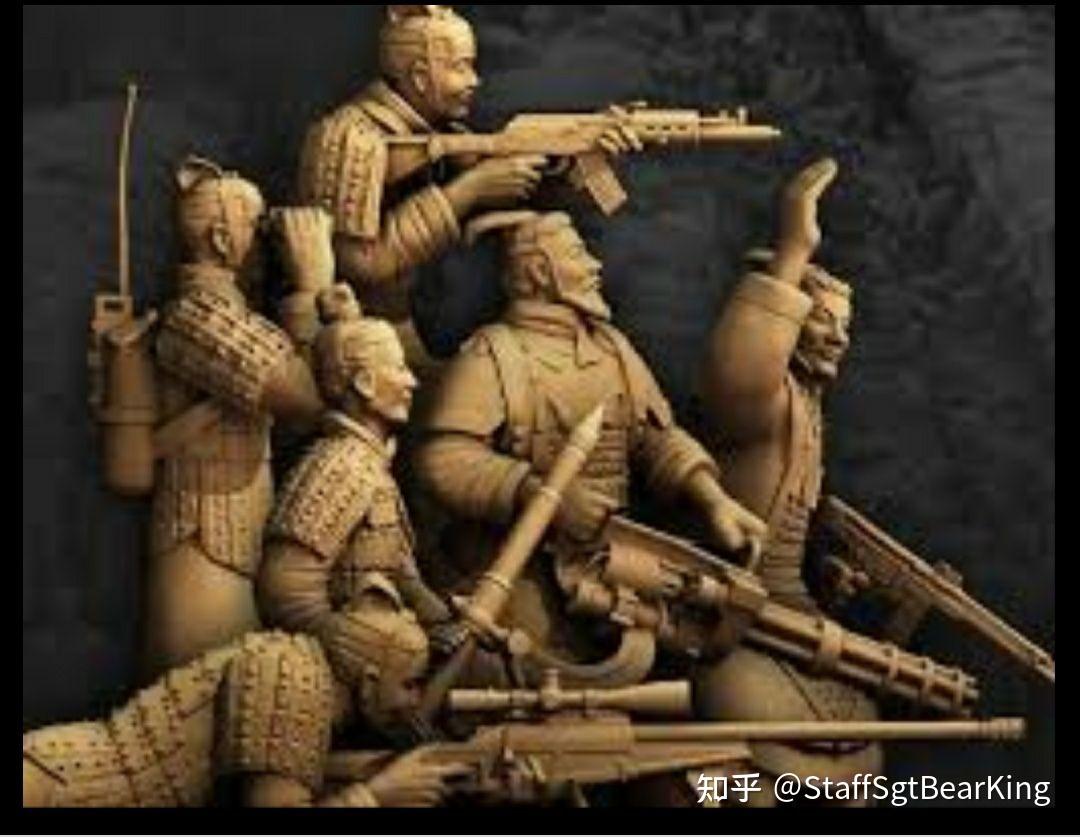 拿枪的兵马俑? - 知乎