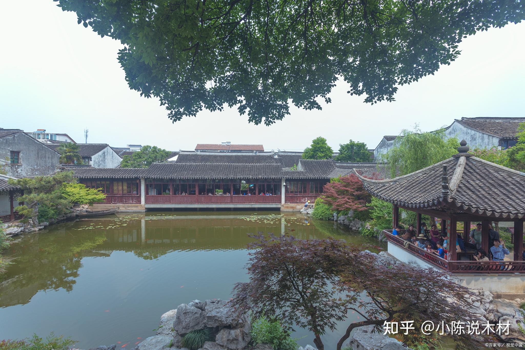 仿古景观亭苏州园林风格找苏派木结构古建筑加工厂