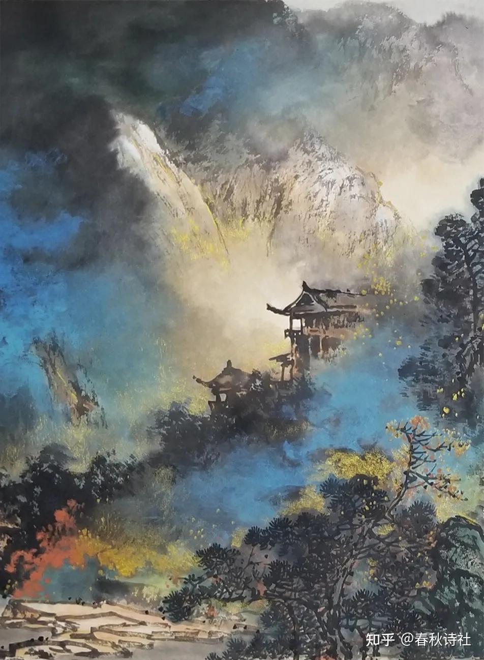 古典山水画:美到极致!