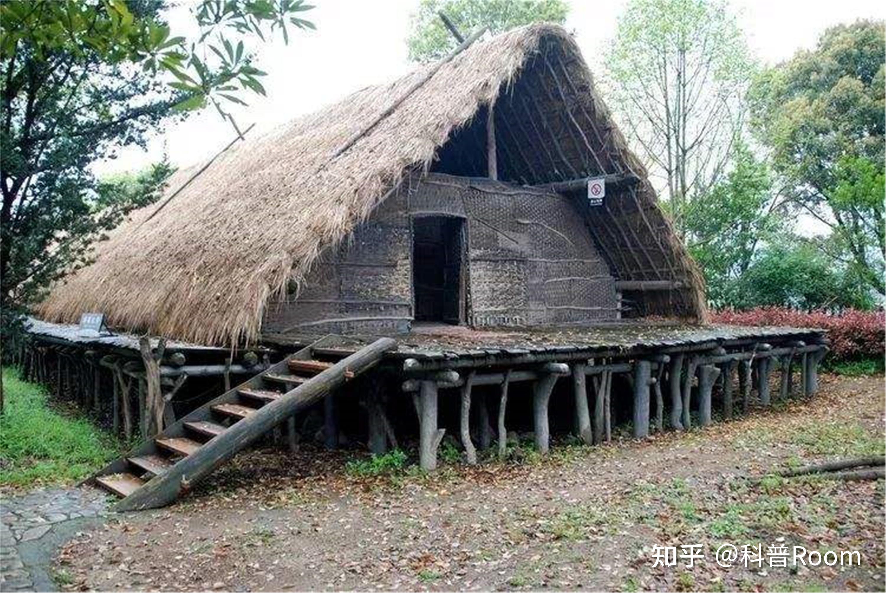 河姆渡遗址建筑特点图片