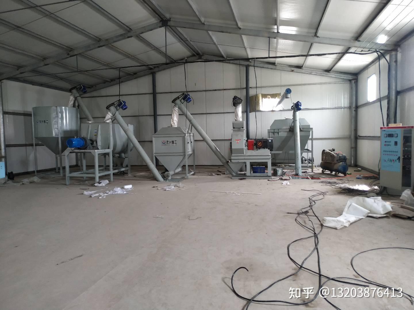 全自动小型饲料生产线