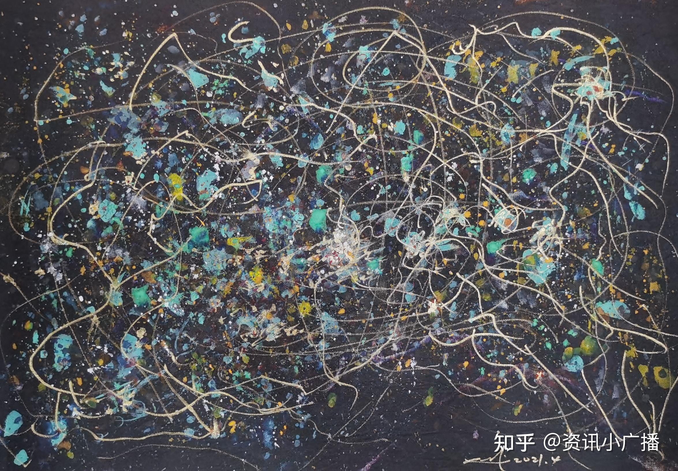 抽象画大师赵燮作品引市场关注