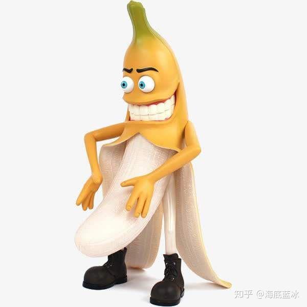象征自由的男人 香蕉图片