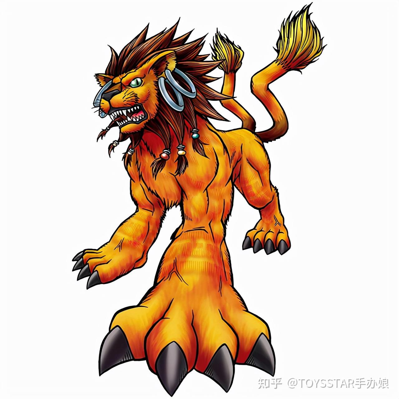 《数码宝贝》狮子兽这些凶恶的亚种形态你见过吗? - 知乎