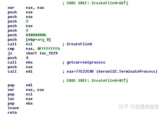 會創建線程利用createfile函數檢查