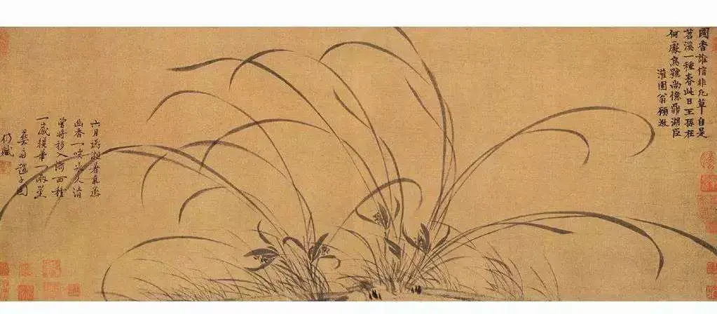 古代众多著名画家之中,谁的兰花作品最佳?