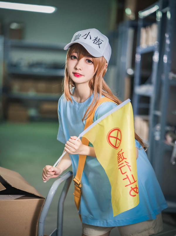 工作细胞女白血球cos图 工作细胞白血球御姐 工作细胞白血球拟女本子
