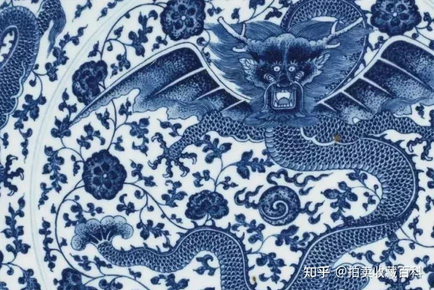 乾隆应龙纹大盘张翼之飞龙纹饰龙中寿命最长之龙- 知乎