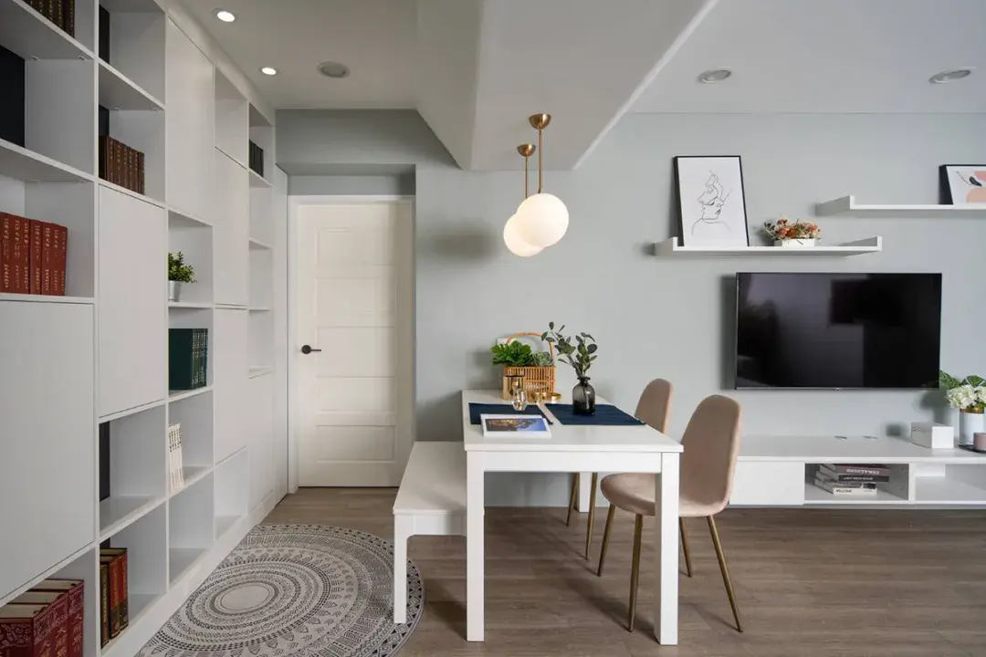 65㎡改出3室2厅 小书房,老破小完美逆袭呀