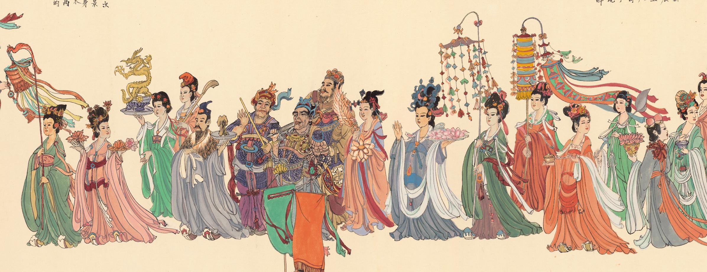 丹青水墨生长风大唐盛景今犹存马欣乐的彩墨人生