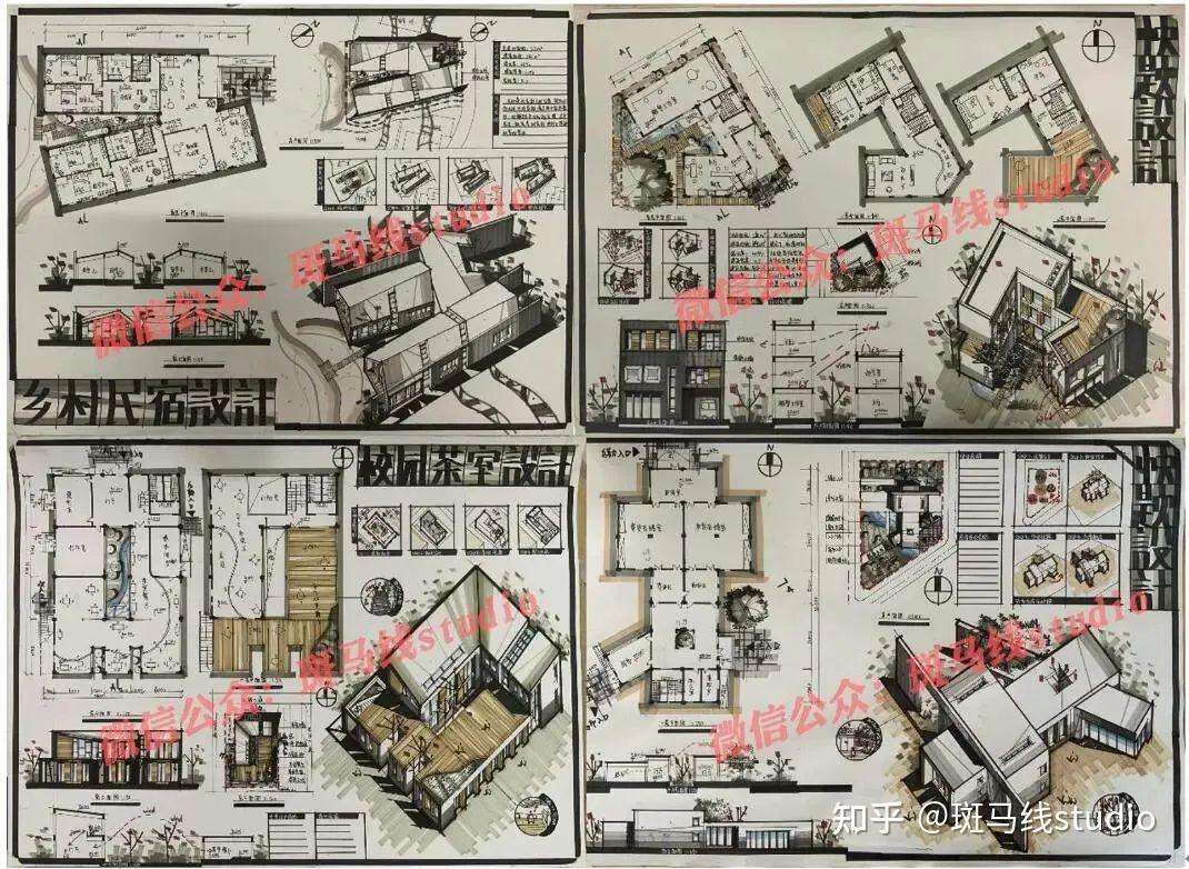 武汉大学建筑学快题考察要点 - 知乎