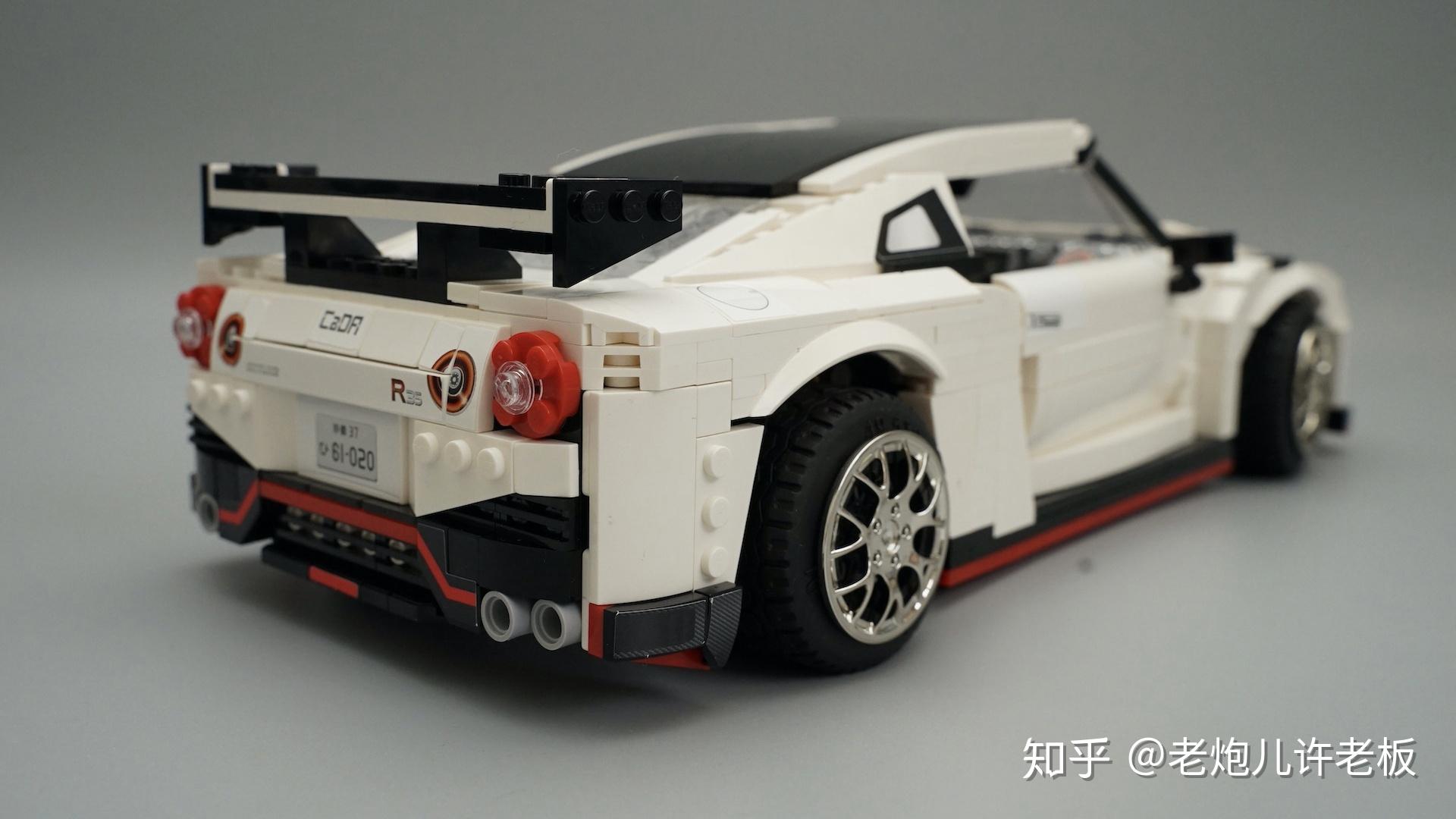 他来了,东瀛战神:双鹰 gtr r35 跑车积木拼搭体验