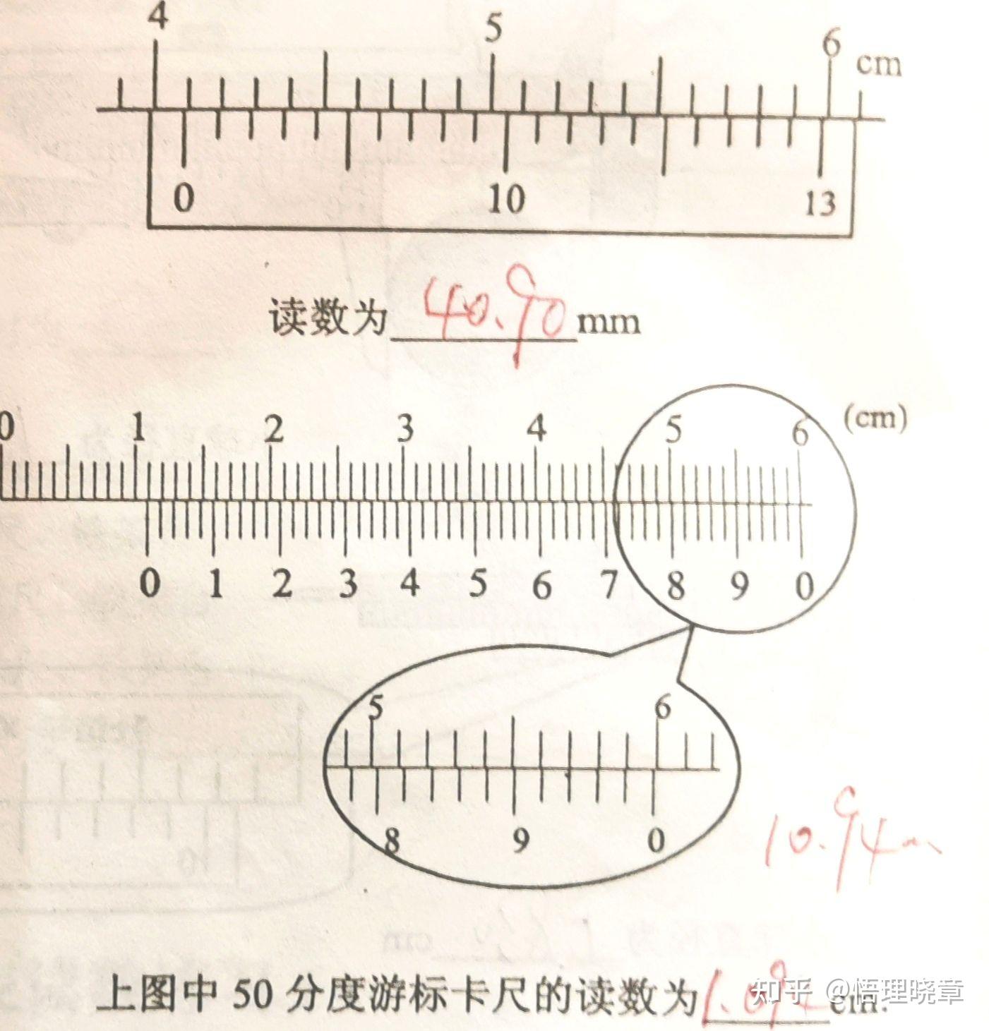 高中物理 《游标卡尺的原理和使用》总结 - 知乎