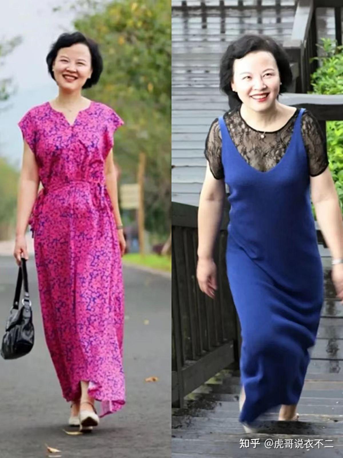 越穿越美的5位中国大妈:衣着得体,不扮嫩花哨,甩年轻人几条街