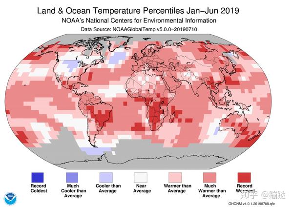 2019年6月是人类有史以来最热的三十天，但是 知乎 5522