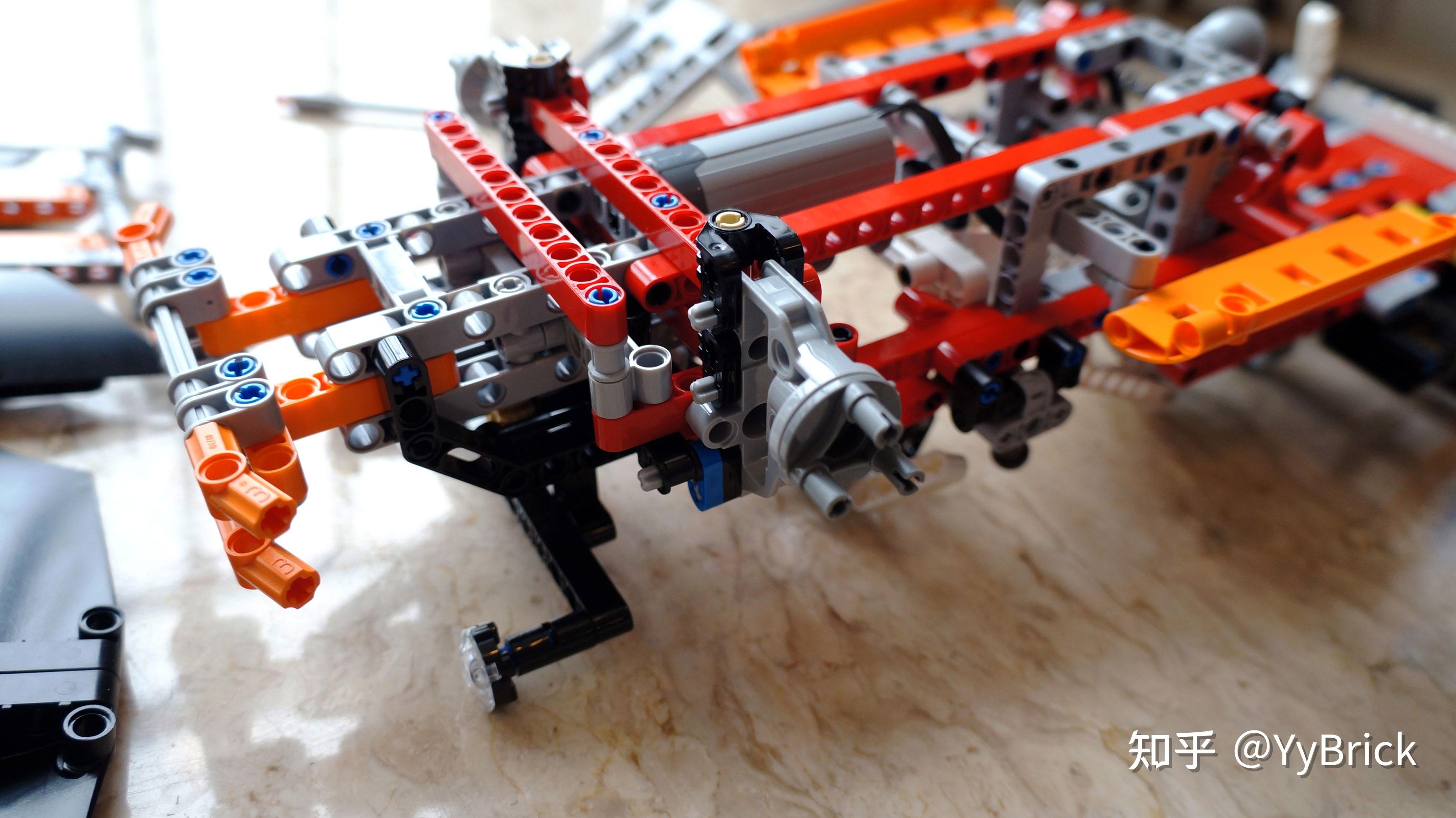 乐高套装9398的abcd四个模式