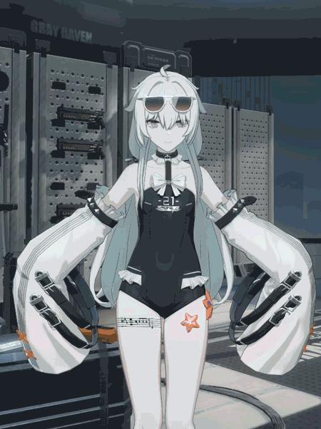 《战双帕弥什》21号·xxi 新增涂装 | 夏雪微鸣 - 知乎