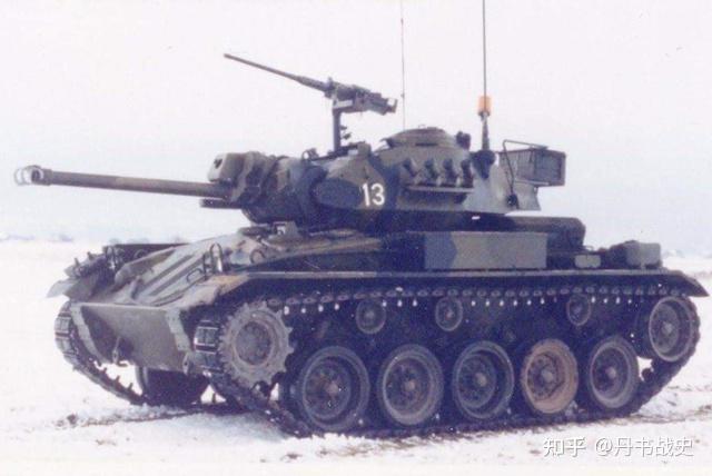 NM-116坦克歼击车,挪威魔改的M24霞飞轻型坦克 - 知乎
