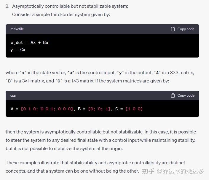 Asymptotic controllability stabilization 