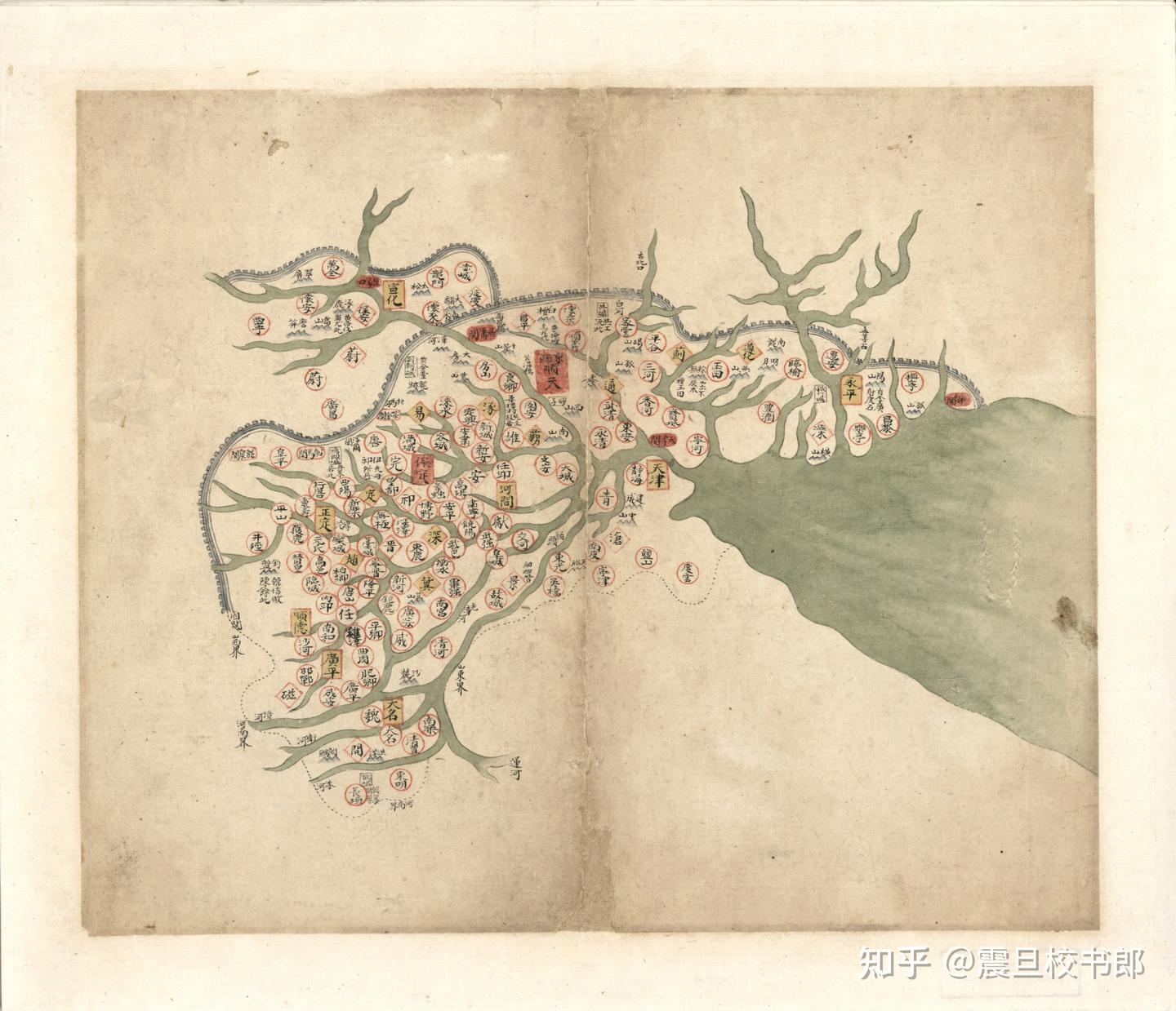 古地图之清代分省舆图 - 知乎