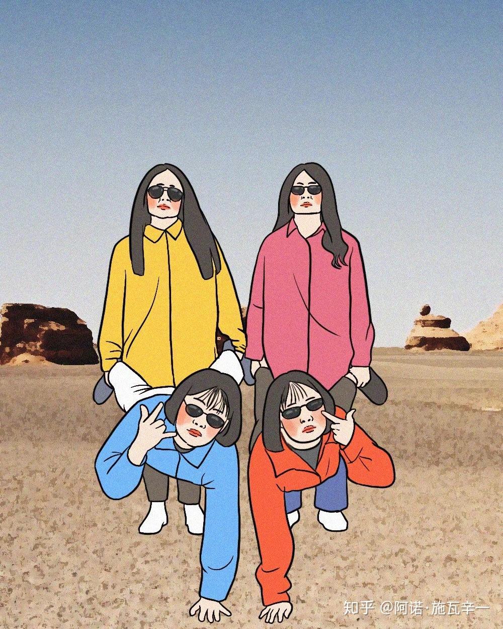 有哪些超nice的沙雕闺蜜拍照新姿势