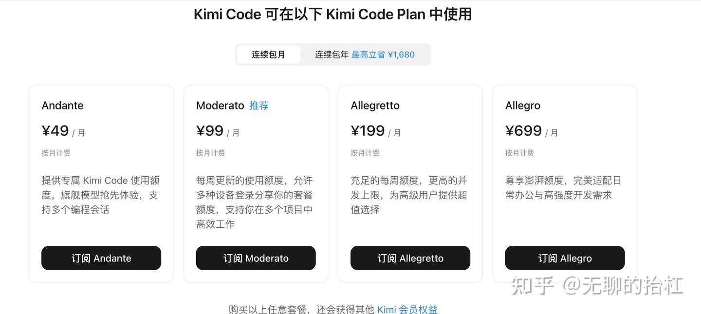 国内 AI Coding Plan 大比拼 - 知乎