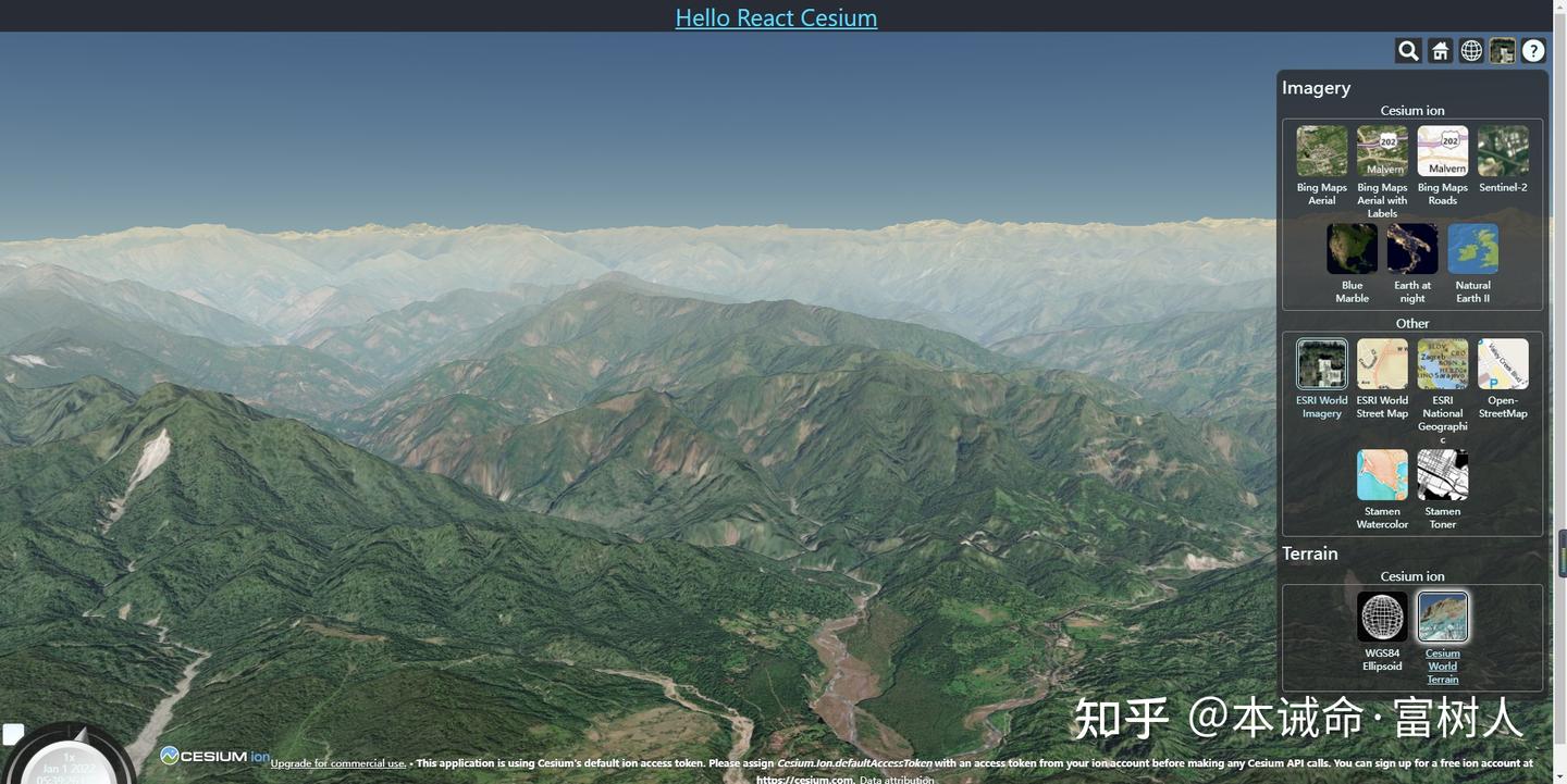 Hello React Cesium - 知乎
