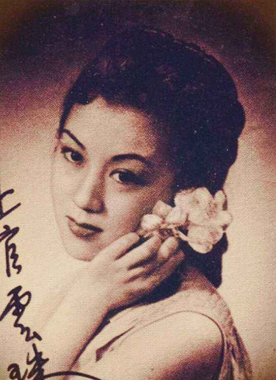 上官云珠小传红极一时的美女大明星不堪折磨跳楼自杀