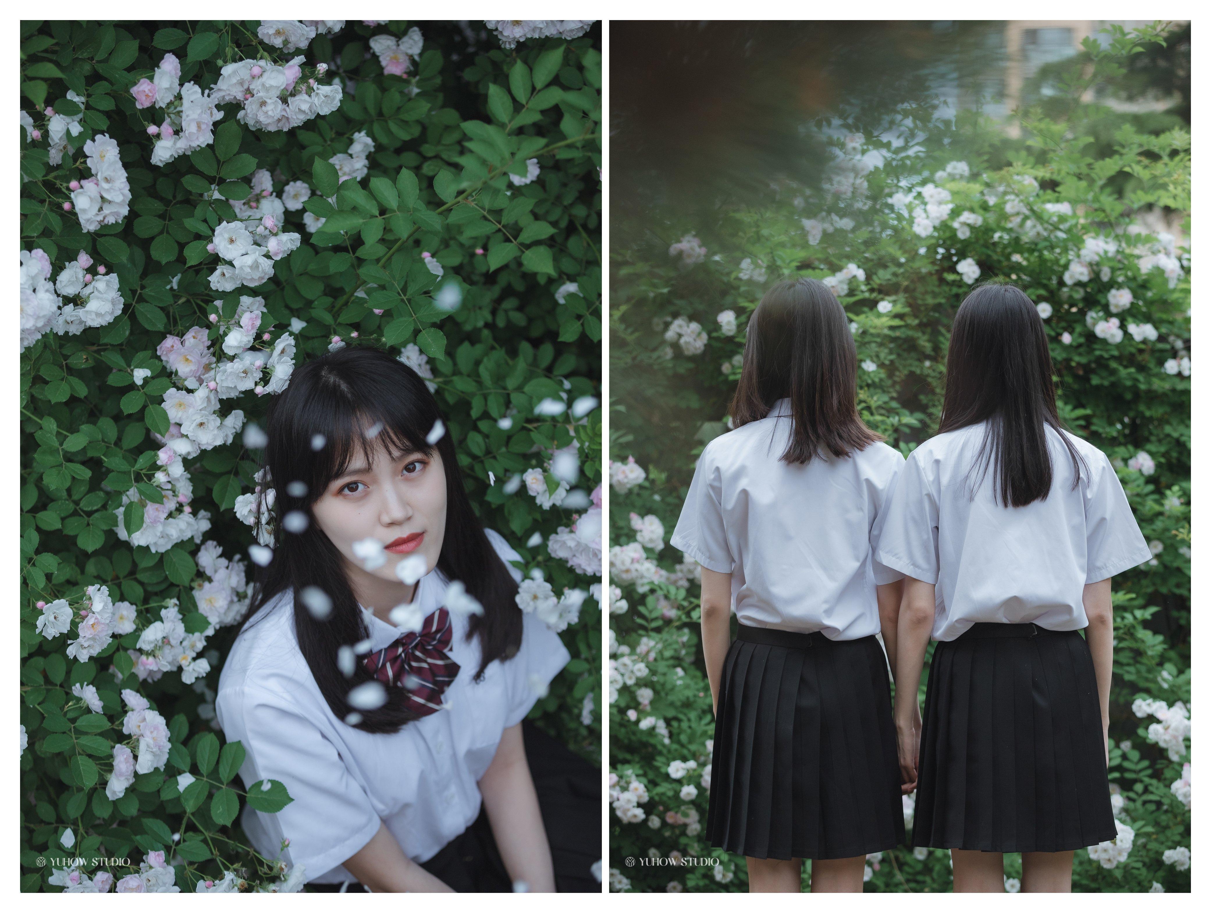 北京约拍校园小清新港风酷系girl文艺女神范儿百变风格任你选