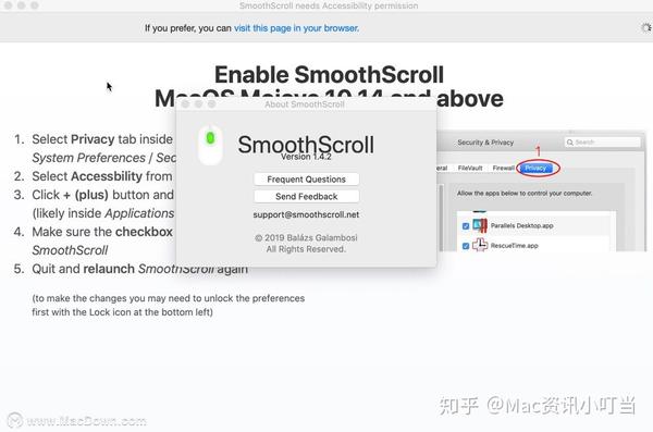 smoothscroll mac
