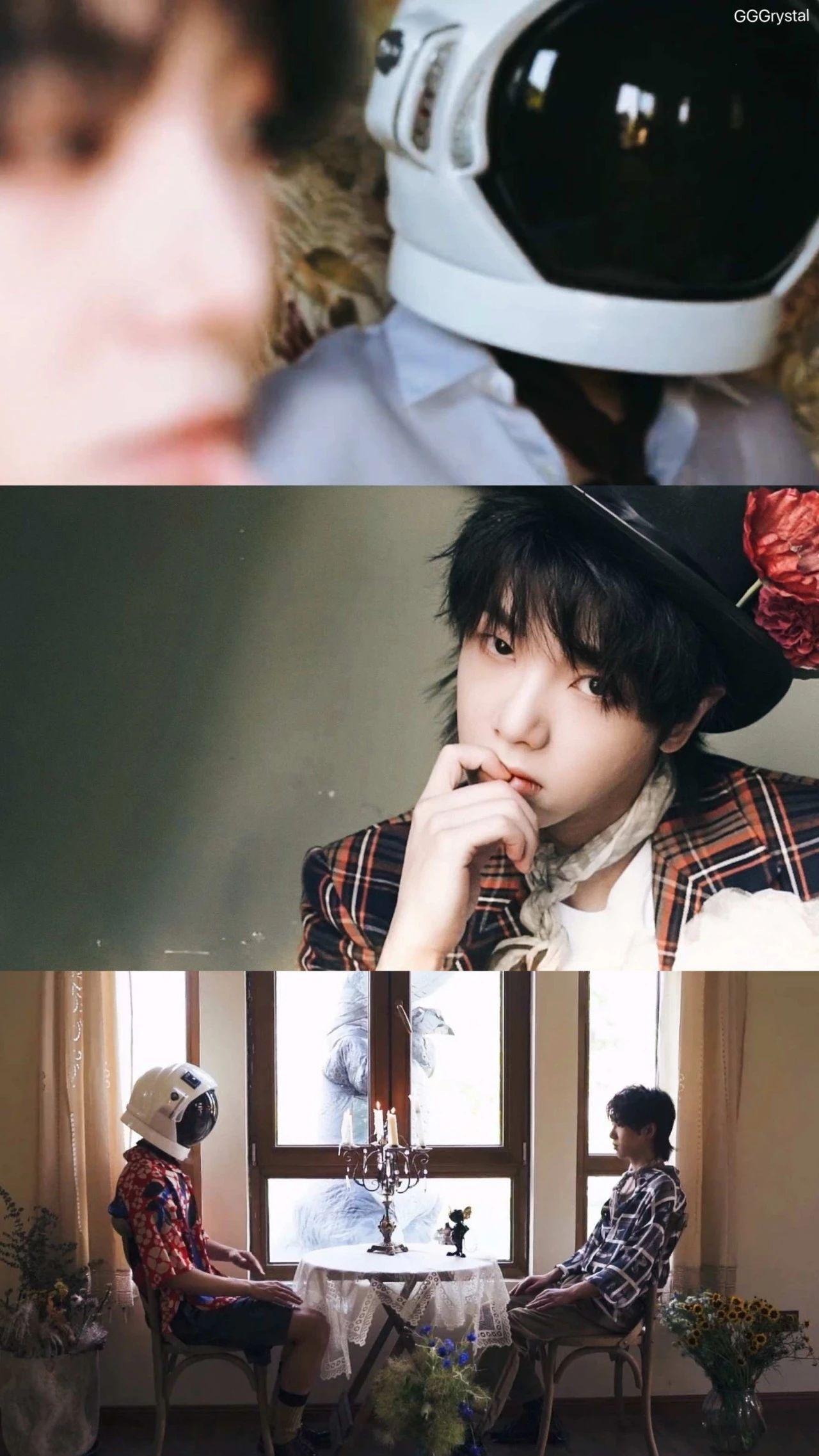 华晨宇红秀封面壁纸送达少年仿佛置身于爱丽丝梦游仙境