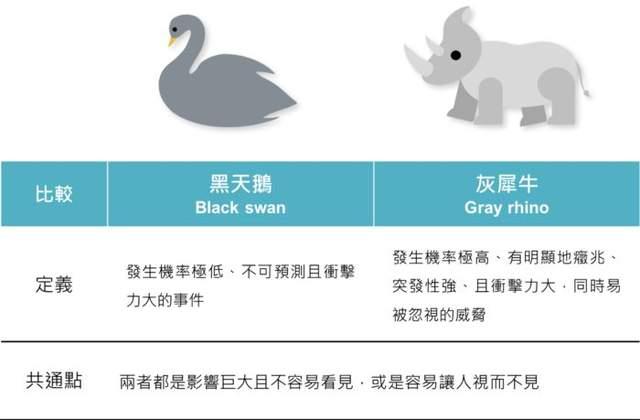 "黑天鹅与灰犀牛"相伴相随