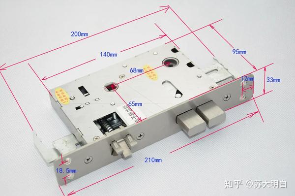 防盗门三保险锁图解图片