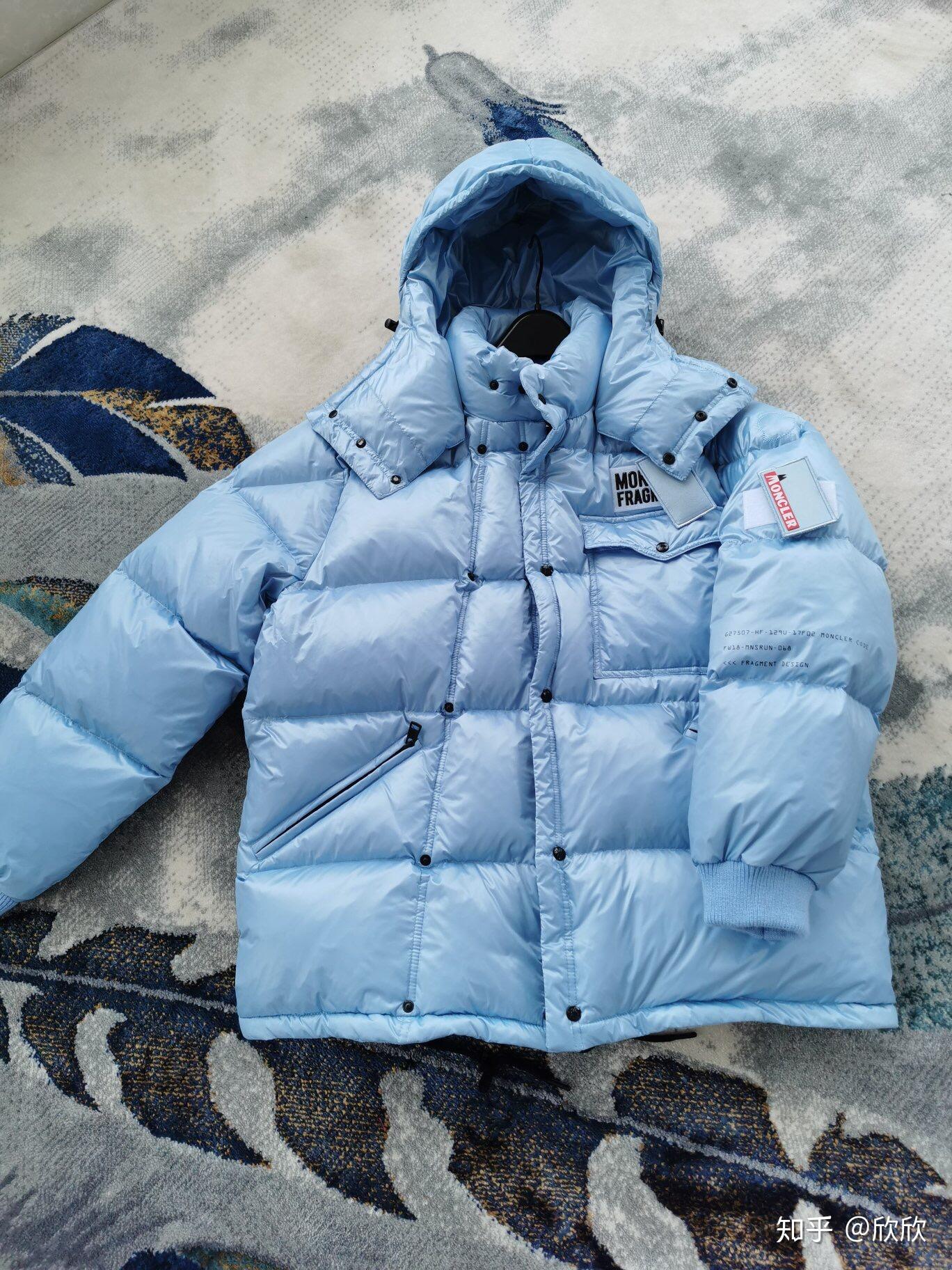 2019冬季新款羽绒服男女情侣款藤原浩fragmentxmoncler联名系列加厚