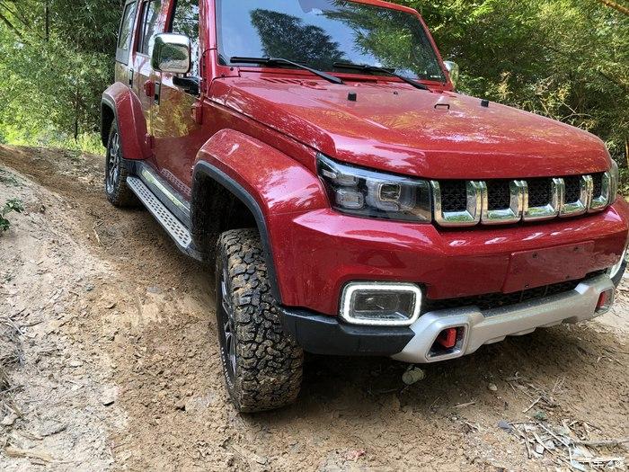 20款北京bj40侠客首次参加4s店组织户外活动