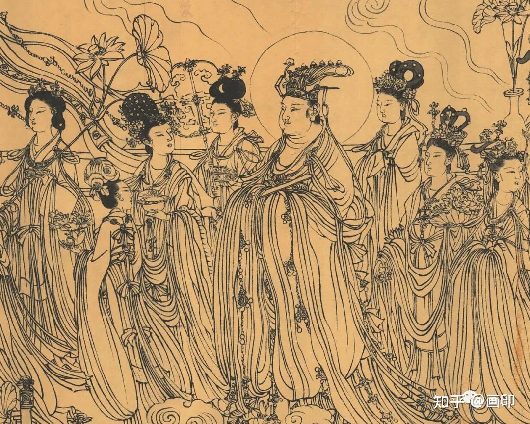 唐· 吴道子(传)《八十七神仙卷》 - 知乎
