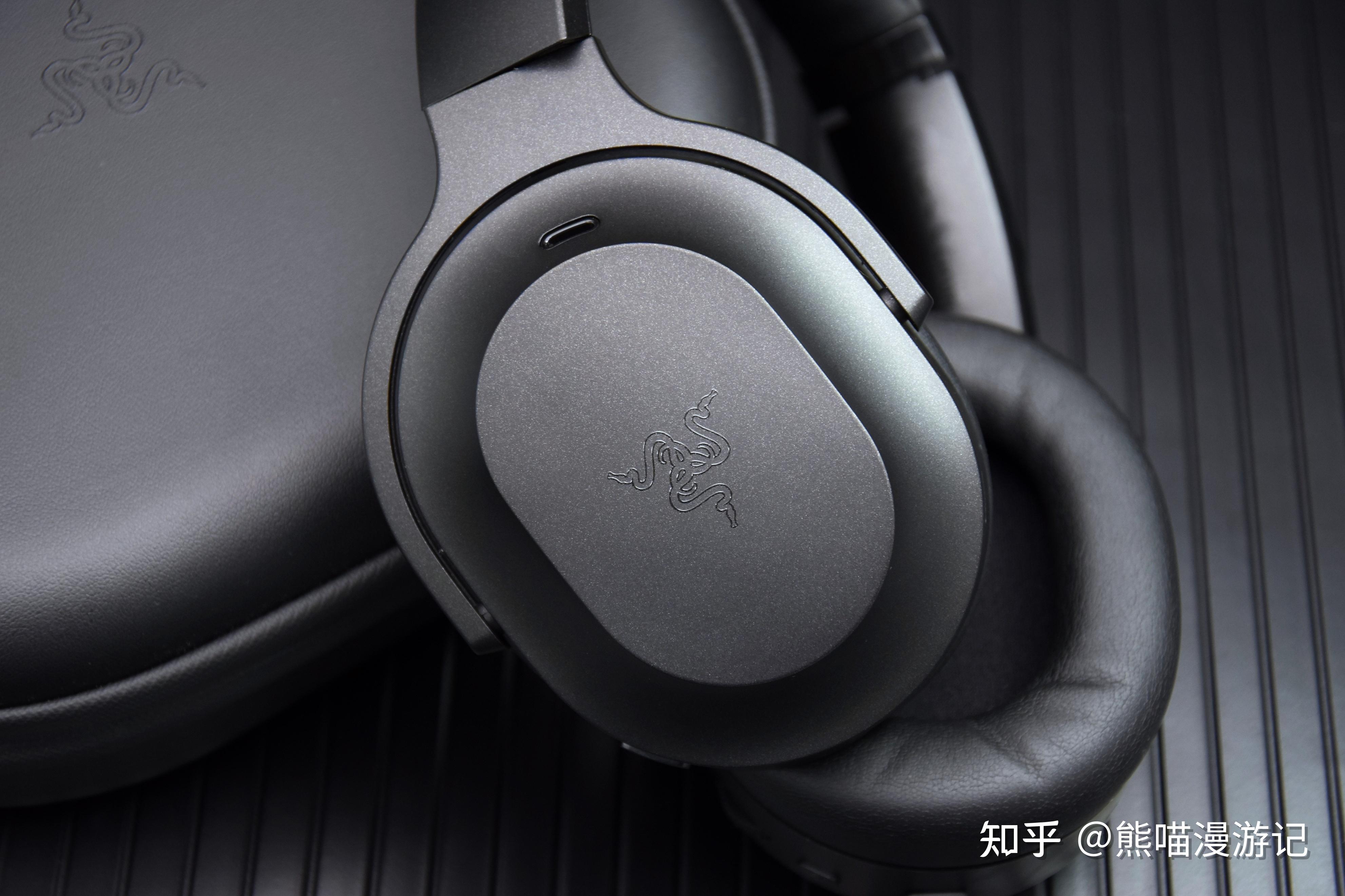 razer雷蛇梭鱼主动降噪24蓝牙无线双模游戏头戴耳机评测
