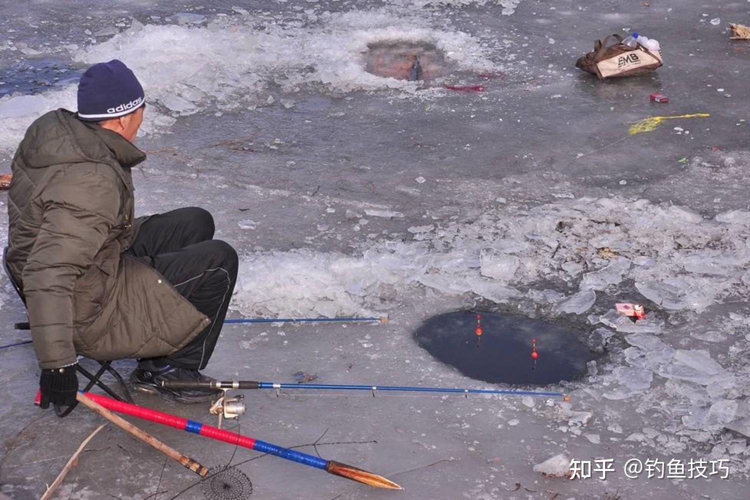 北方冬季冰钓有哪几种方式纯冰钓蹭线和锚鱼的玩法
