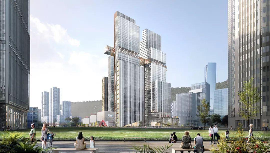 10亿开门红中建钢构中标深圳前海自贸时代中心项目钢结构工程