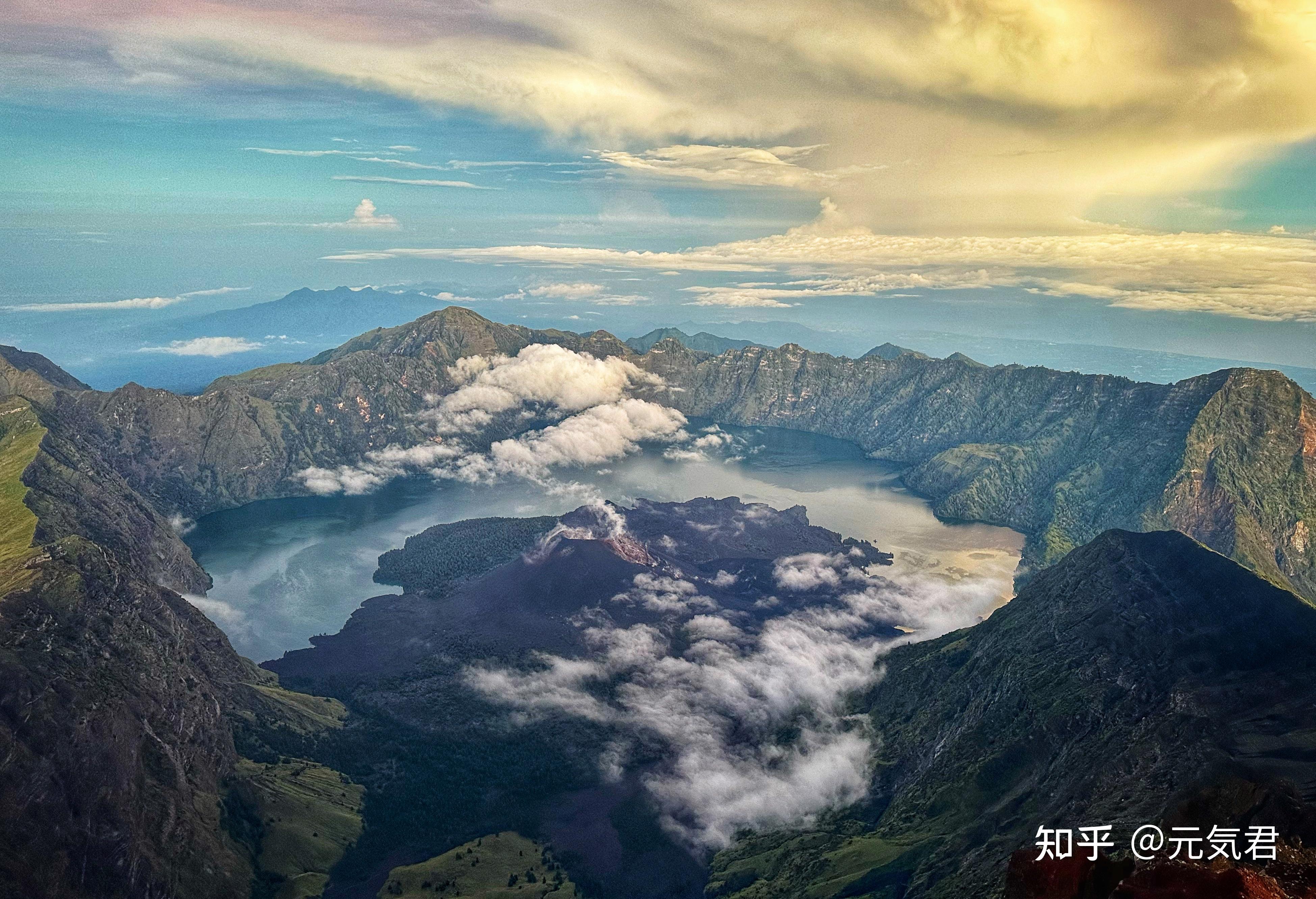 南半球火山图片