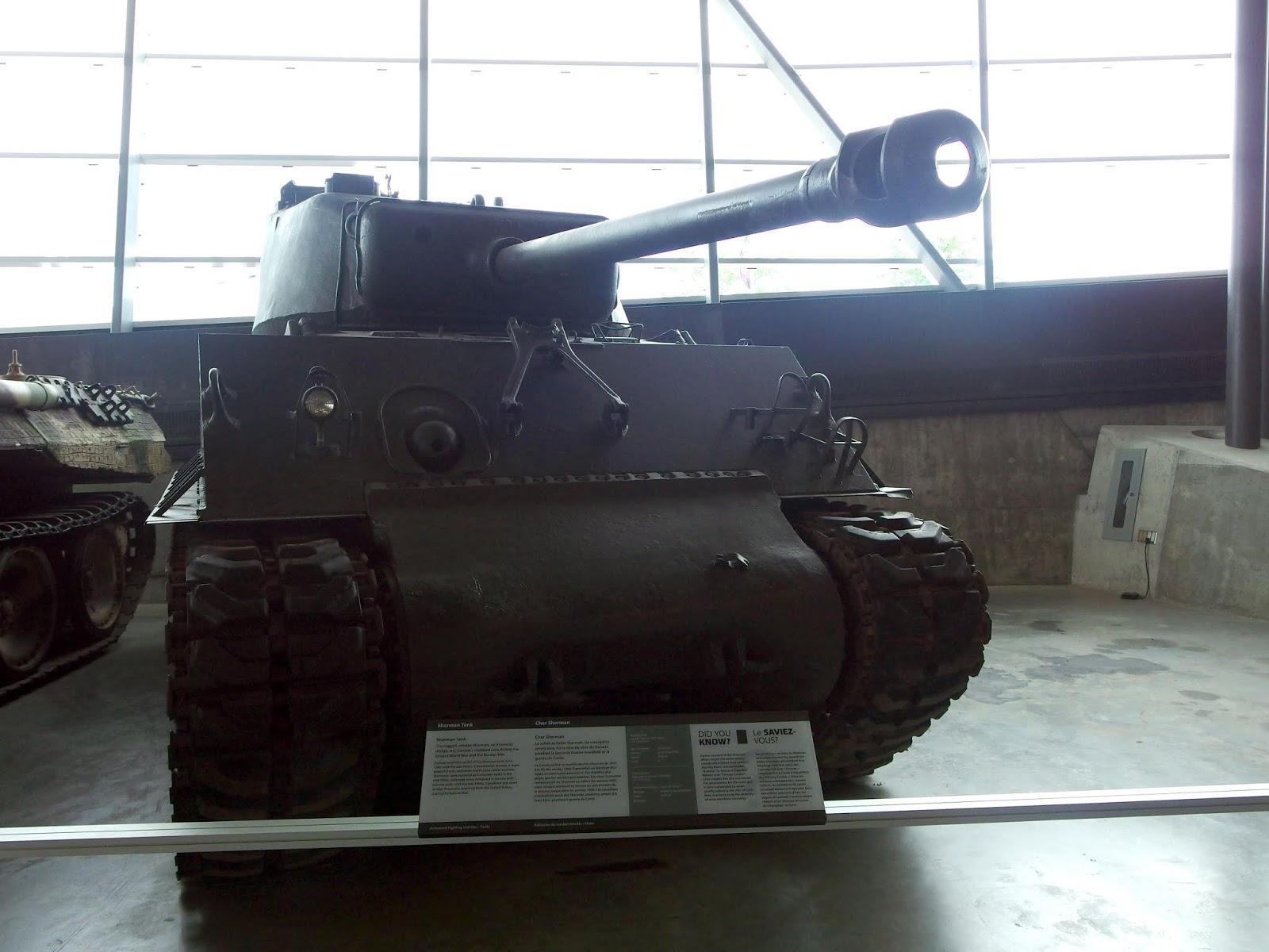 加拿大战争博物馆的m4a2e8谢尔曼