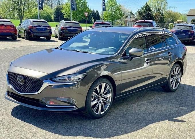 全新马自达6旅行版实拍搭25t引擎空间宽敞