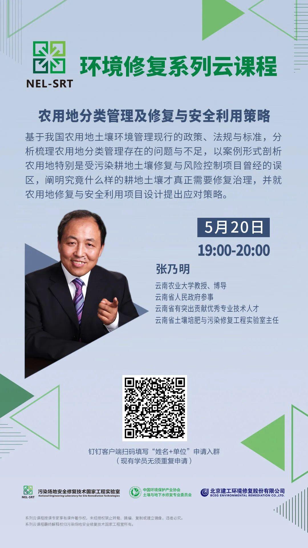 环境修复云课程精华丨杨长明多环芳烃污染地块土壤修复技术与工程应用