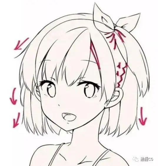 二次元发型如何画?简简单单几个步骤就能轻松搞定! - 知乎