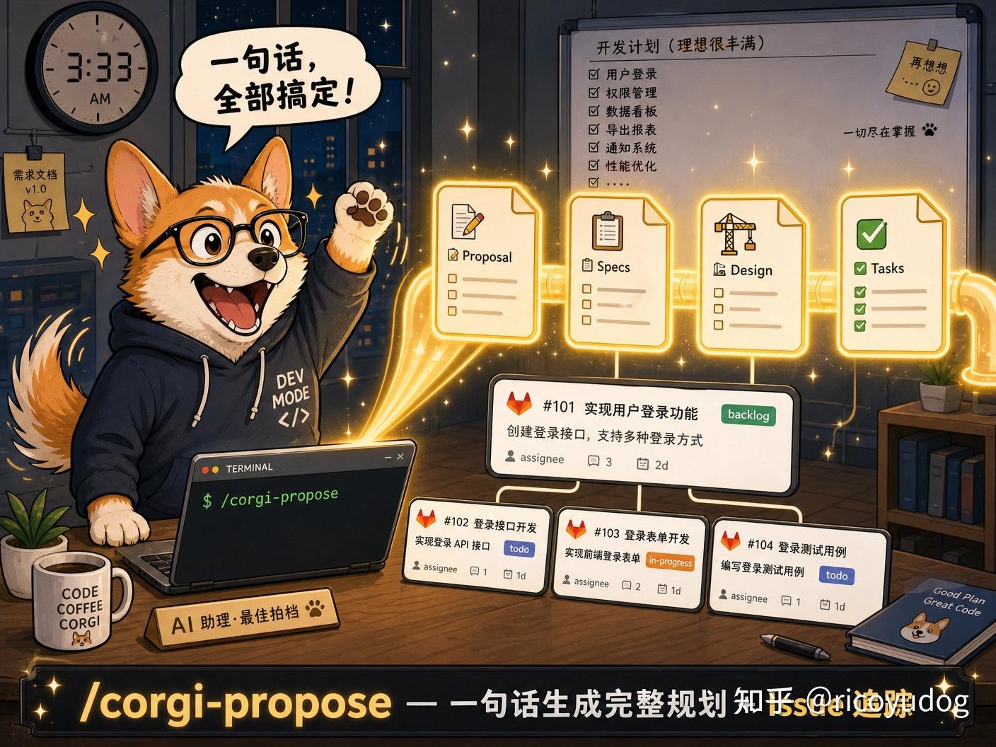 Corgi Coding 我用 4 个指令驯服了 AI 写代码——Coding Corgi Flow 实战分享 - 知乎