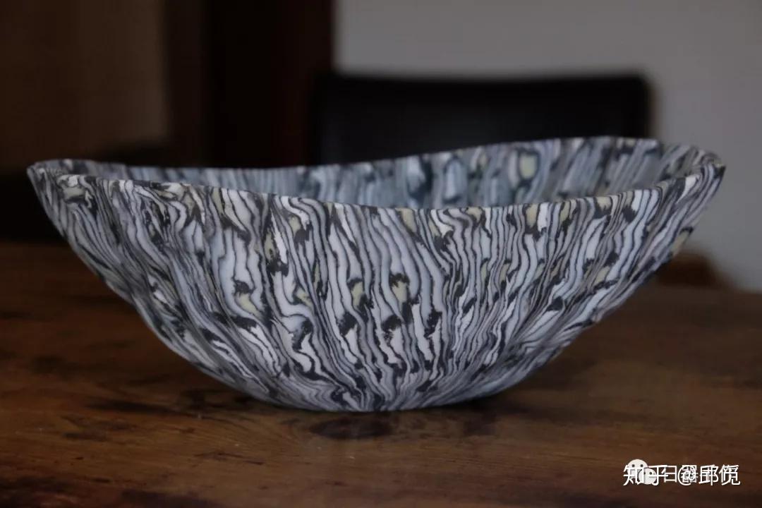 日本一代绞胎大师室伏英治遗作专场