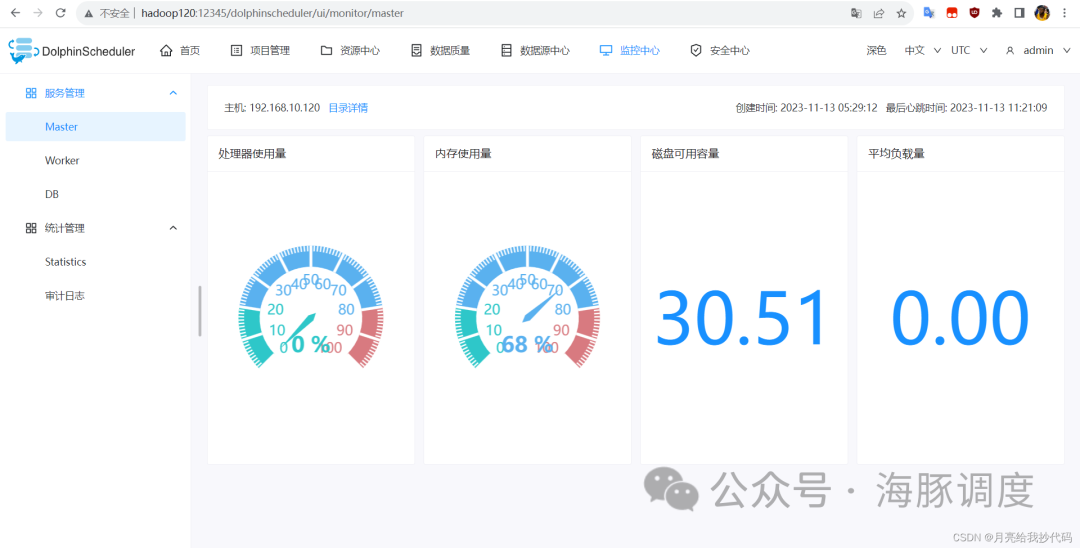 Apache DolphinScheduler 3.1.8 保姆级教程【安装、介绍、项目运用、邮箱预警设置】轻松拿捏！ - 知乎