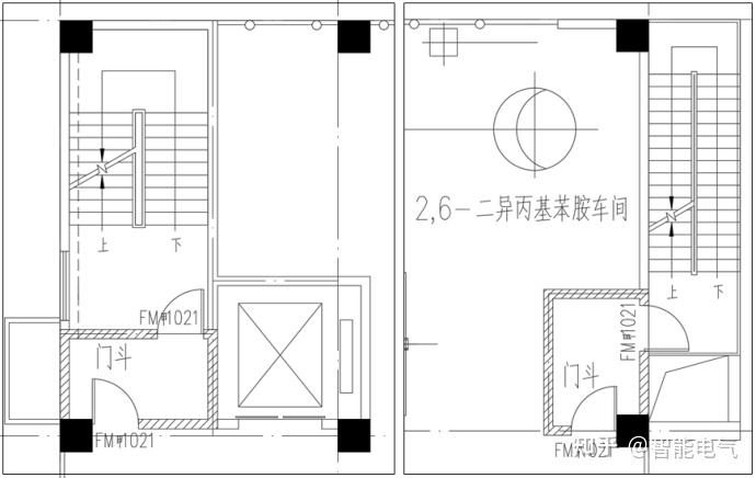 不符合要求;2)散发较空气重的可燃气体,可燃蒸气的甲类厂房和有粉尘