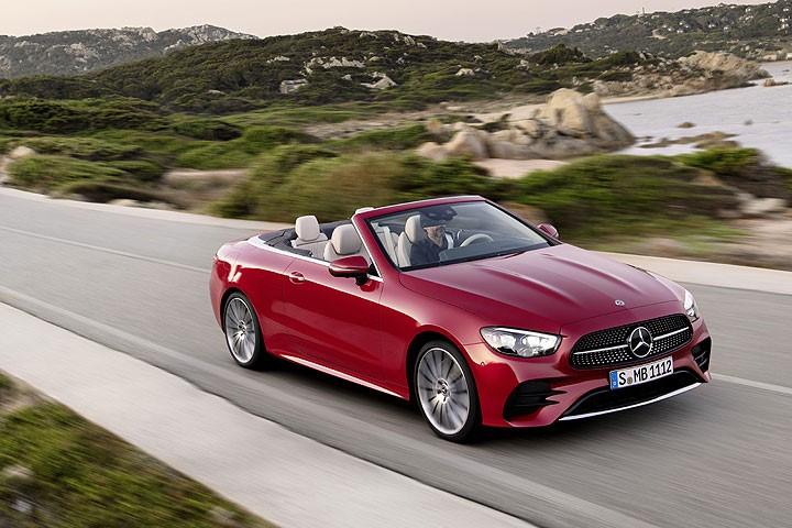 新前脸新方向盘奔驰e轿跑改款登场