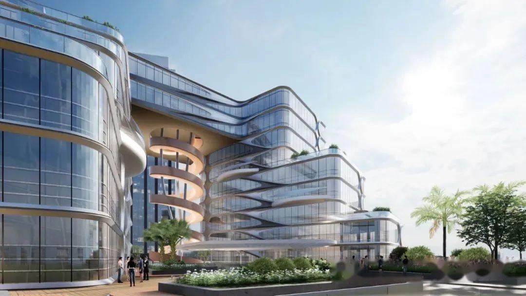 近日海珠特别热闹广百海港城新的报建来啦